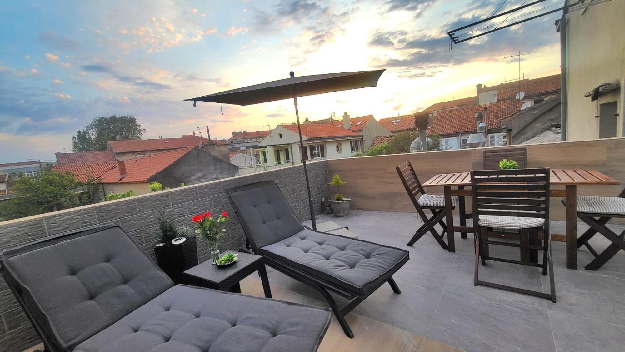 Sanchi-Bossa Residence Zadar Bagian luar foto